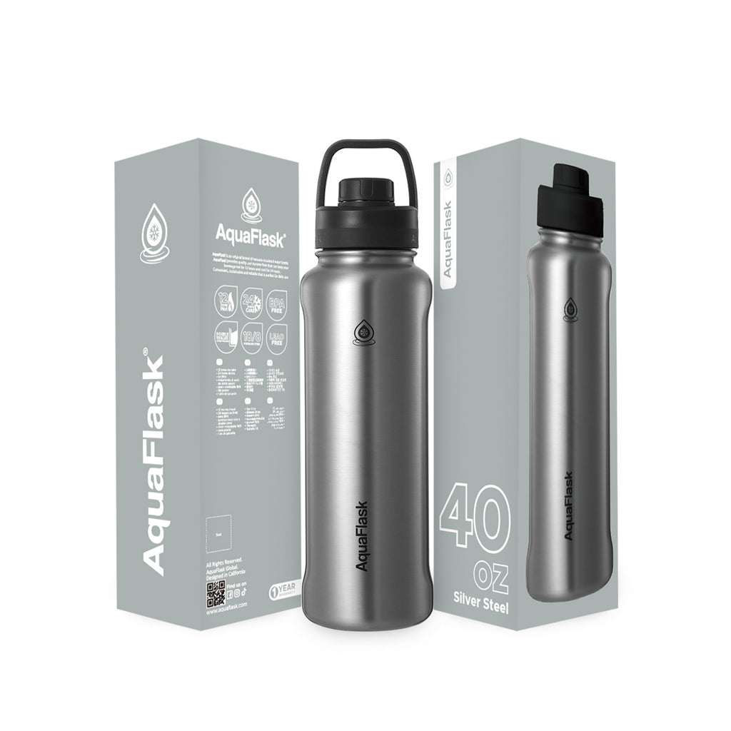 Core Active 40oz Silver Steel