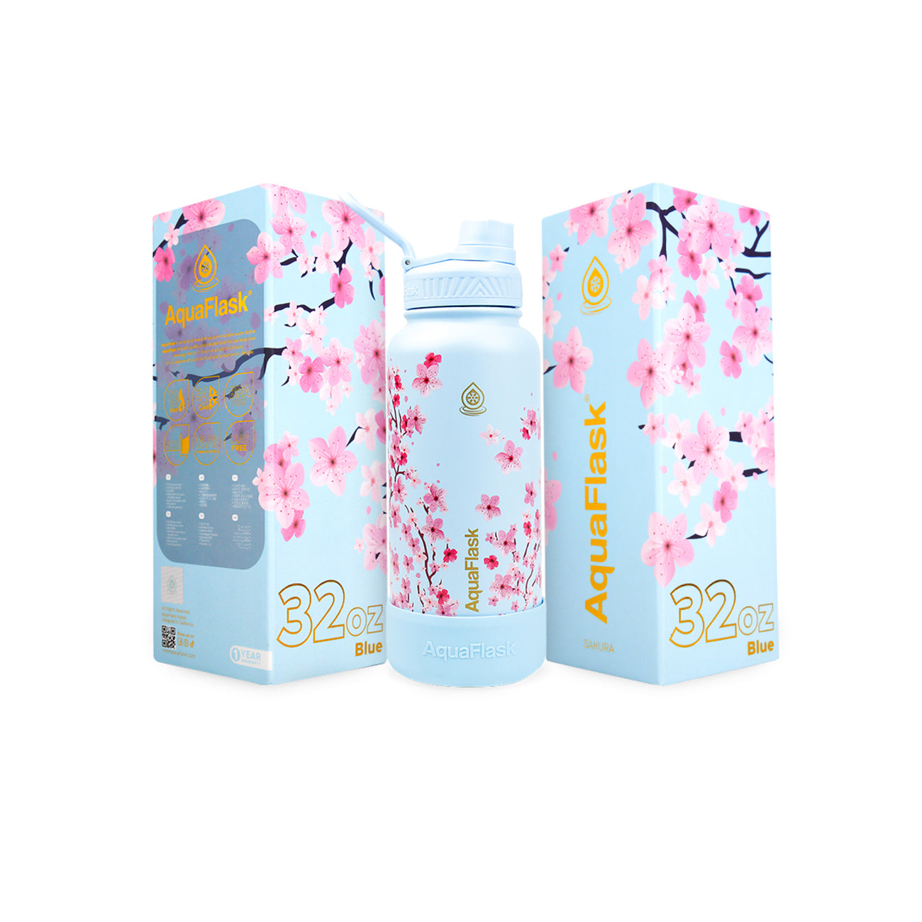 Sakura 32oz Blue