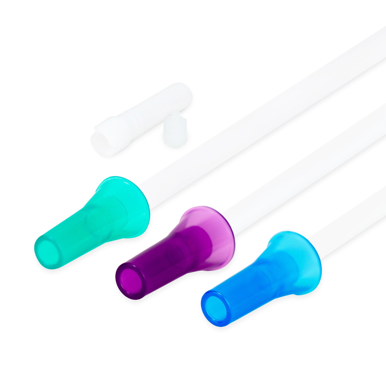 Retractable Straw M Blue Grape Aquamarine