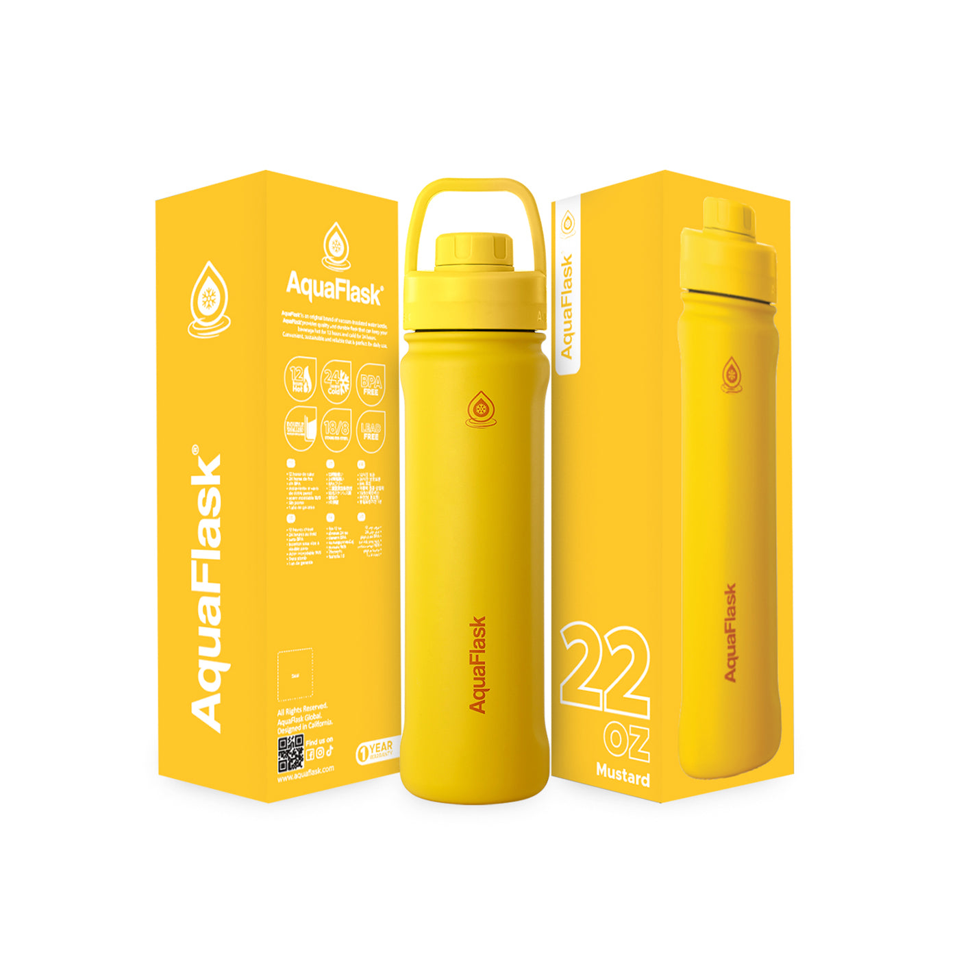 Core Active 22oz Mustard