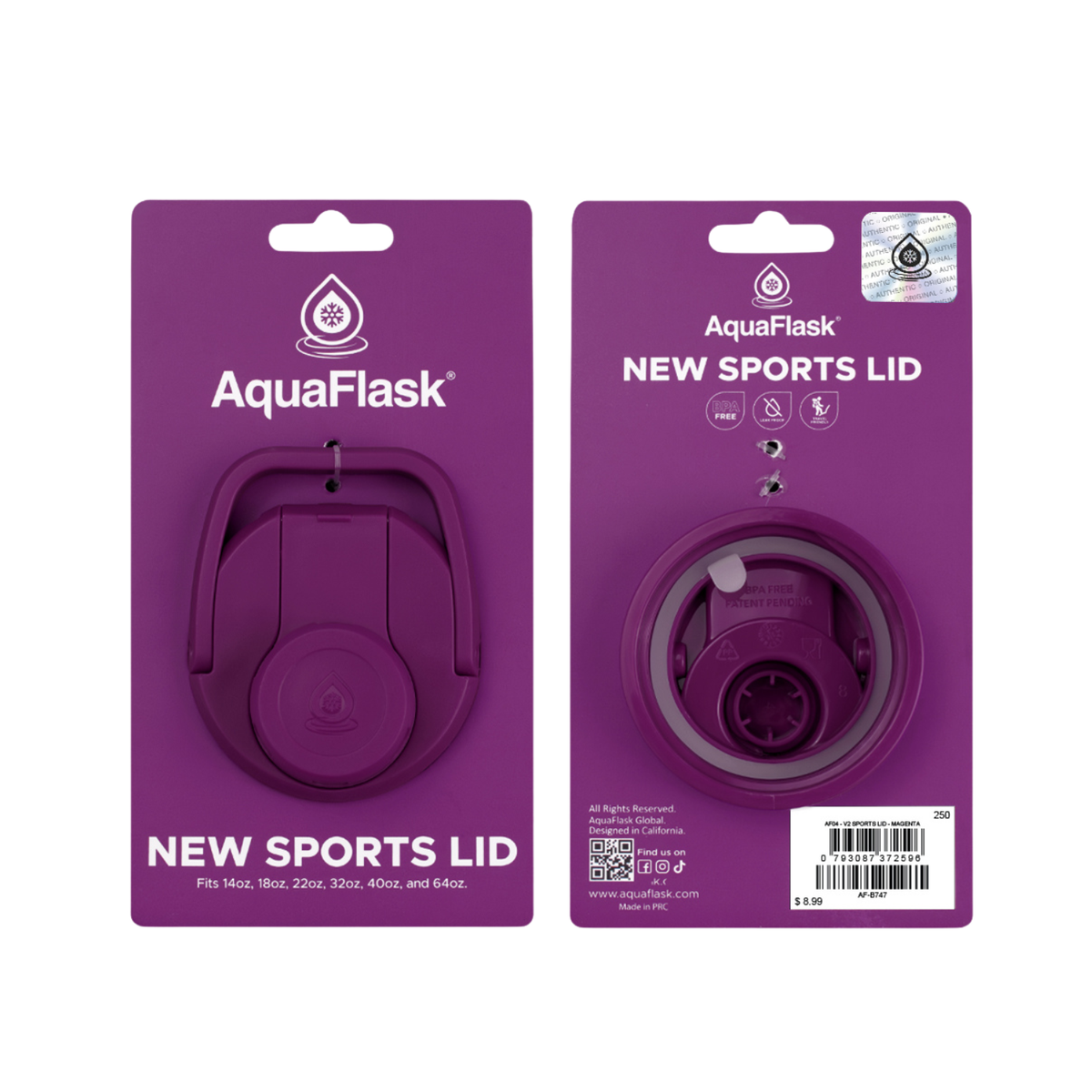 Core Active Lid Magenta