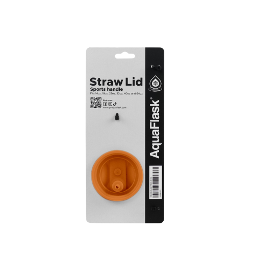 Straw Lid Tangerine