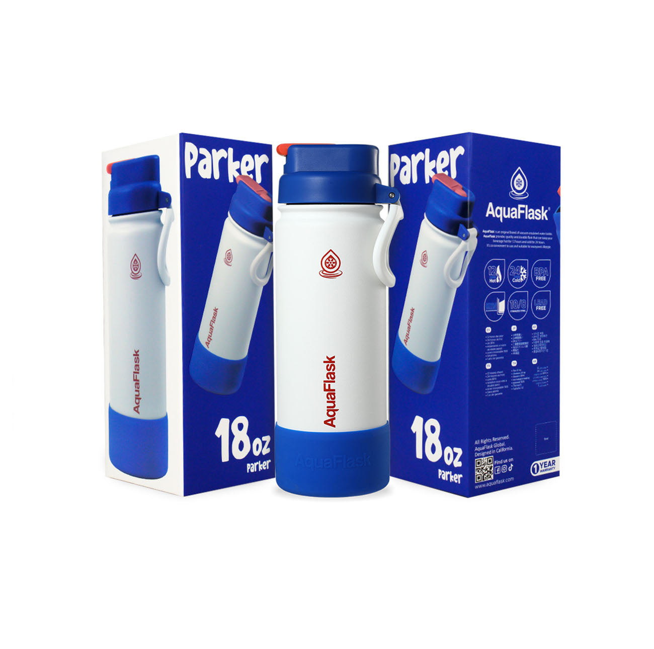 Kids Flipsip 18oz Parker