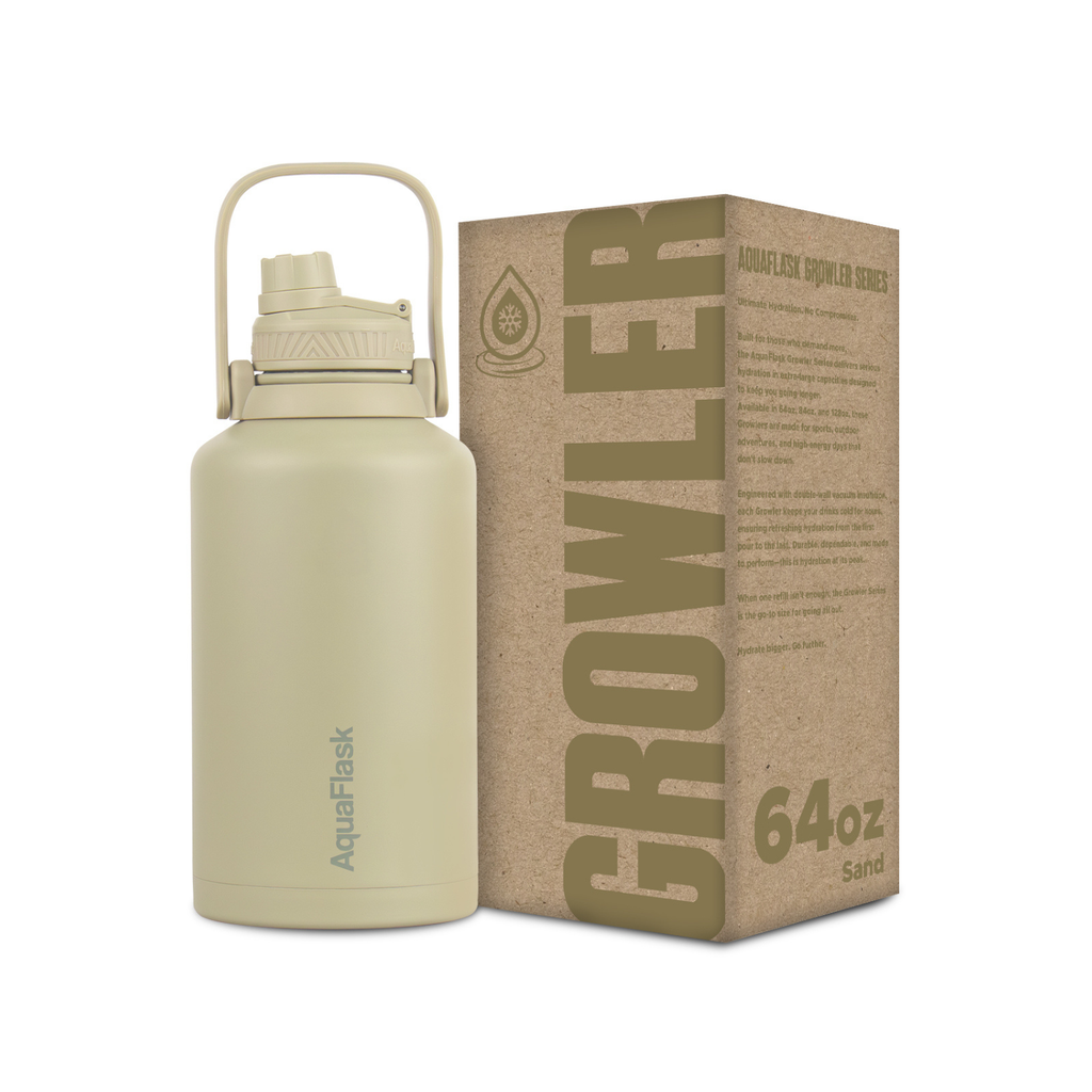 Core Original Growler 1.9L (64oz) Sand