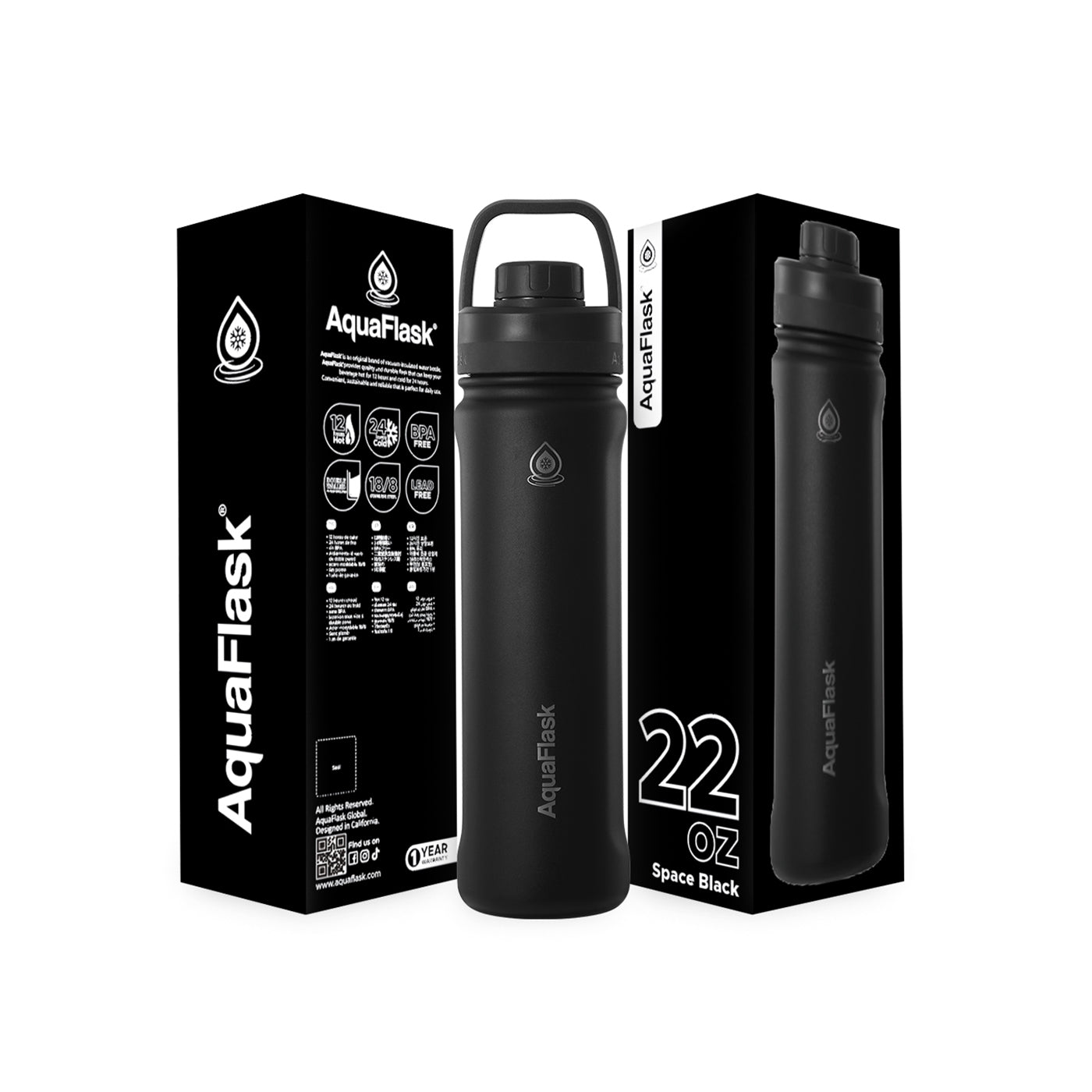 Core Active 22oz Space Black
