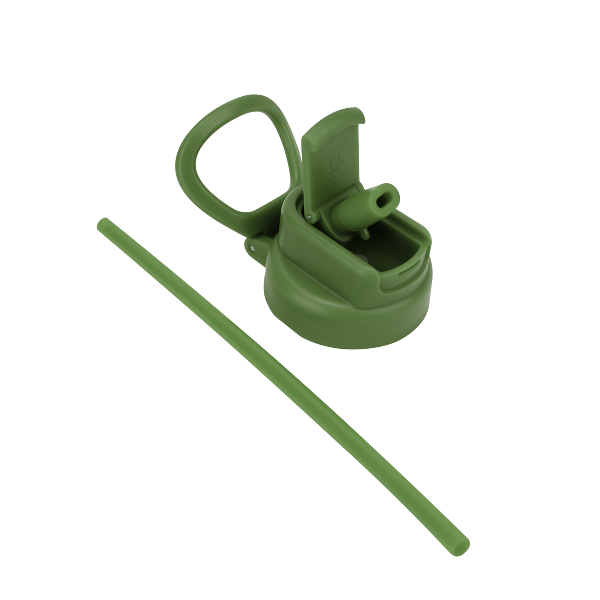 Straw Lid Hunter Green