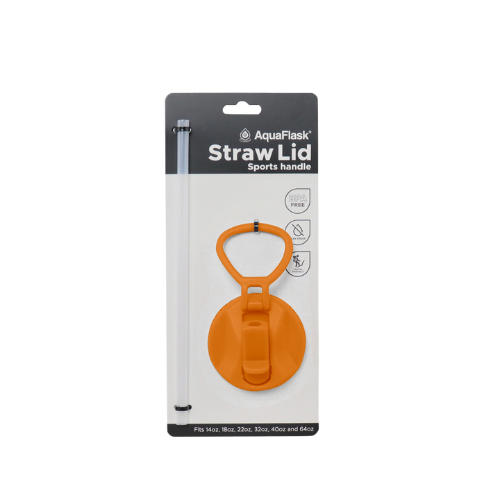 Straw Lid Tangerine