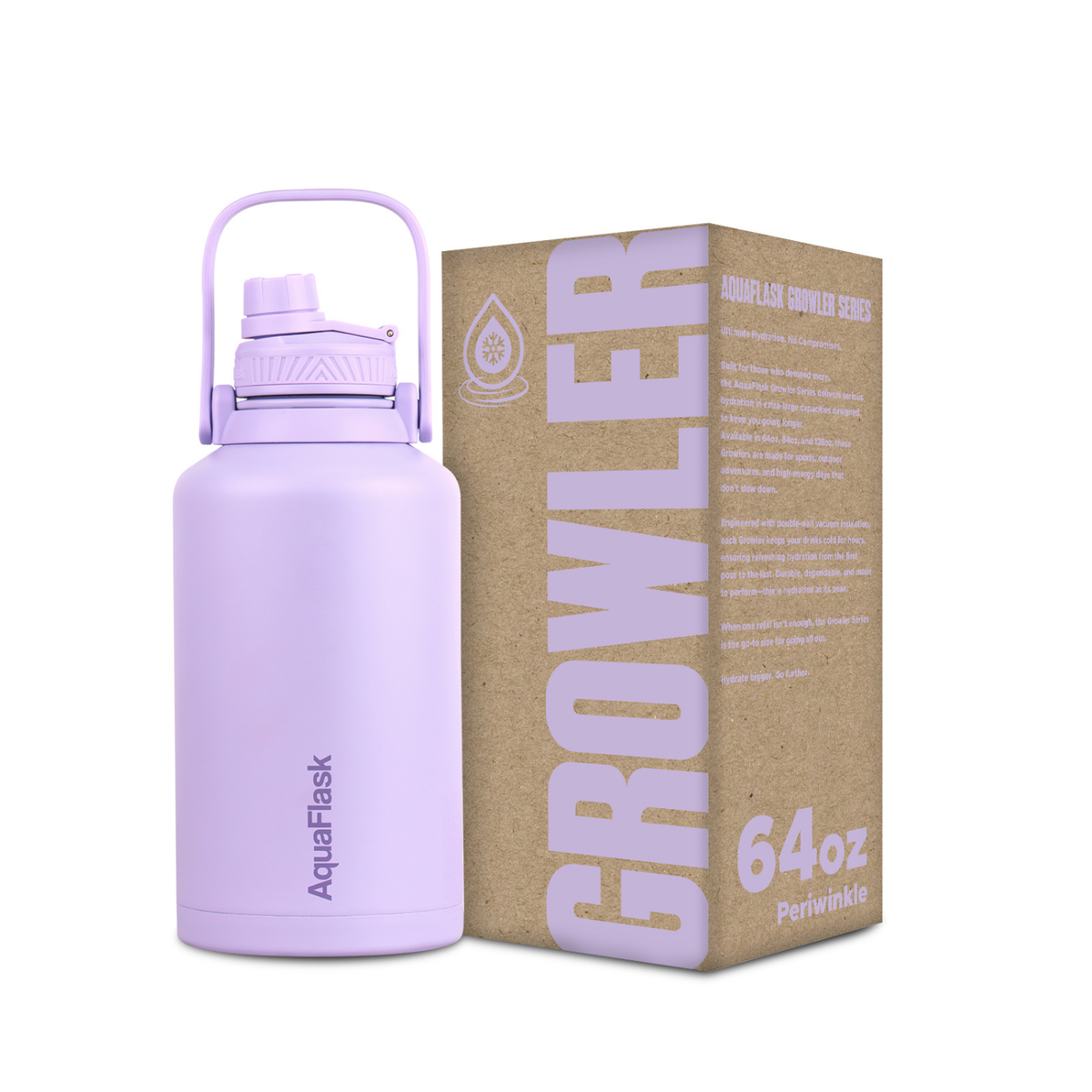 Core Original Growler 1.9L (64oz) Periwinkle