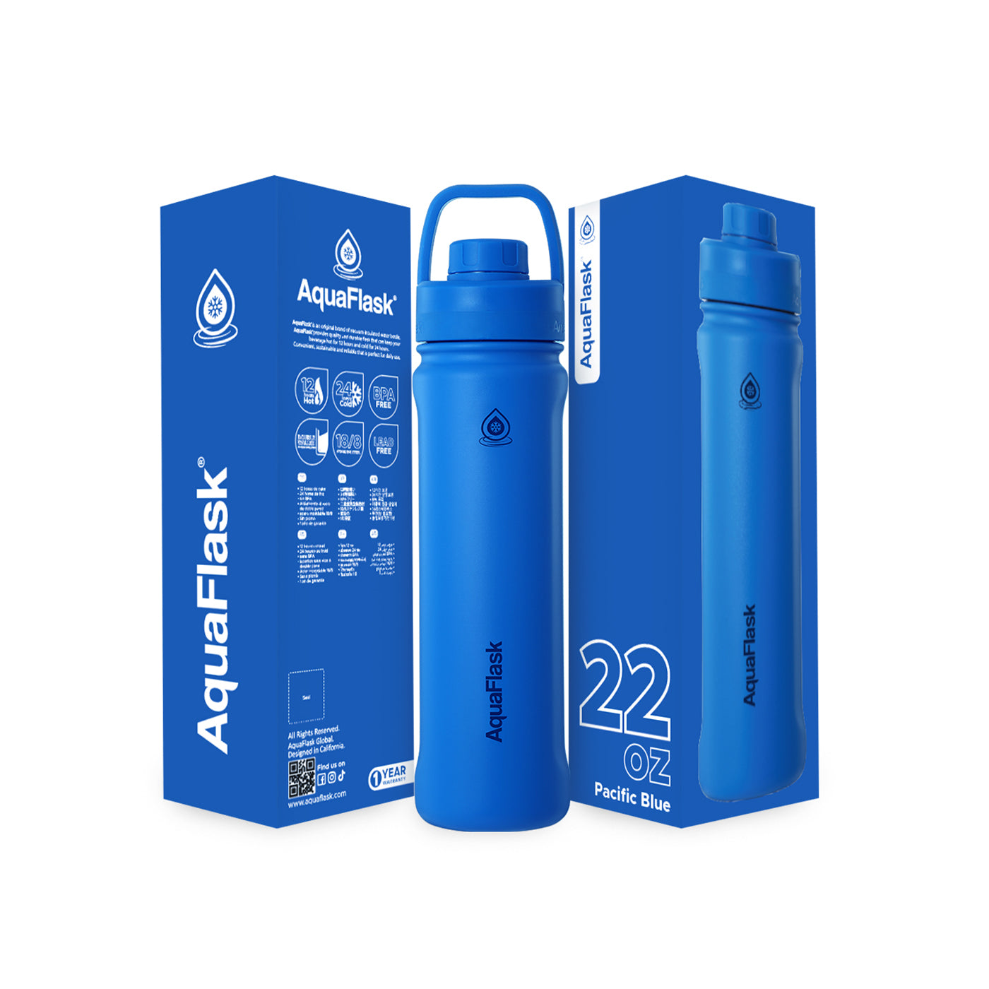 Core Active 22oz Pacific Blue