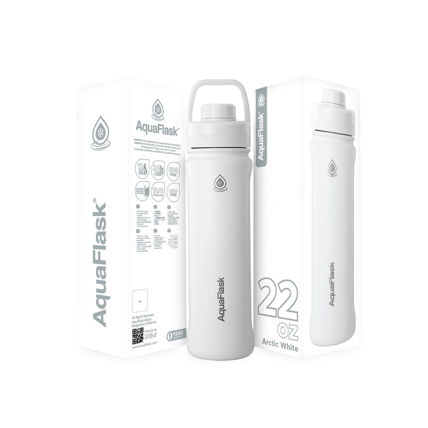 Core Active 22oz Arctic White