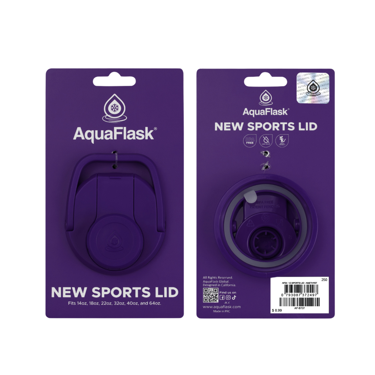 Core Active Lid Amethyst