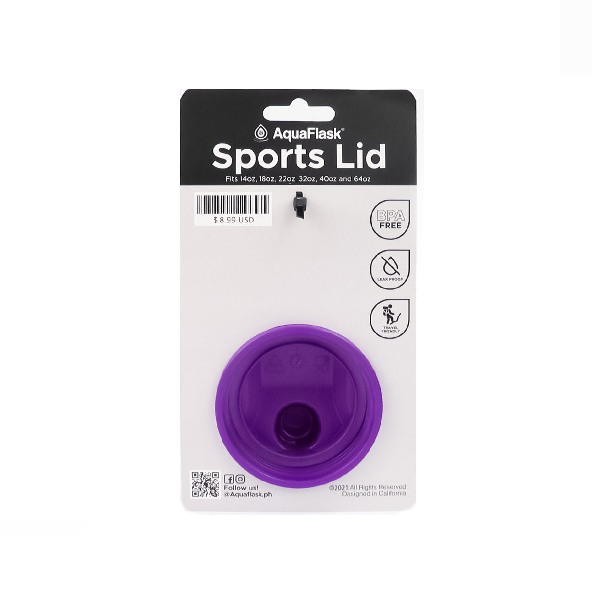 Core Series Lid Amethyst