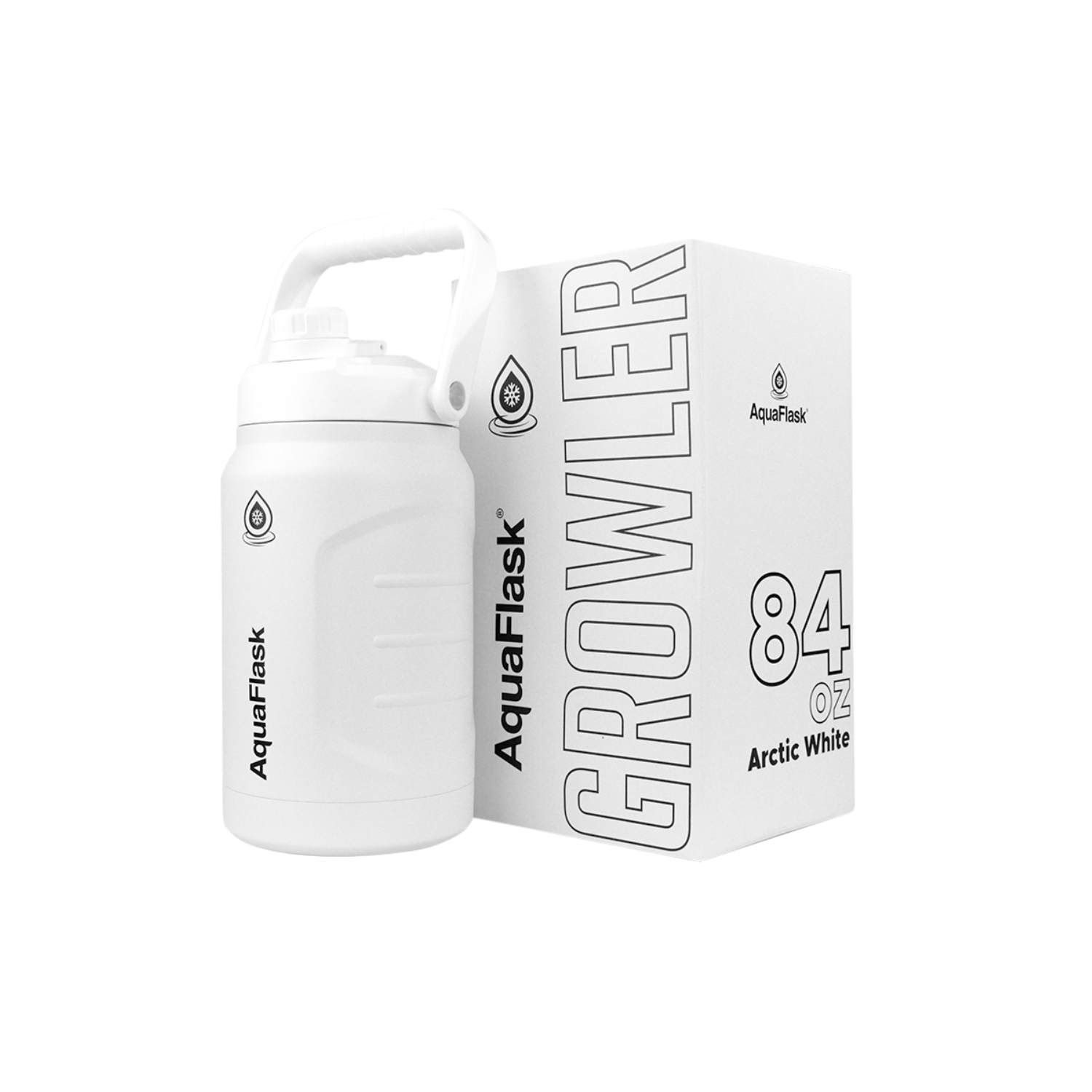 Core Original Growler 84oz  Arctic White
