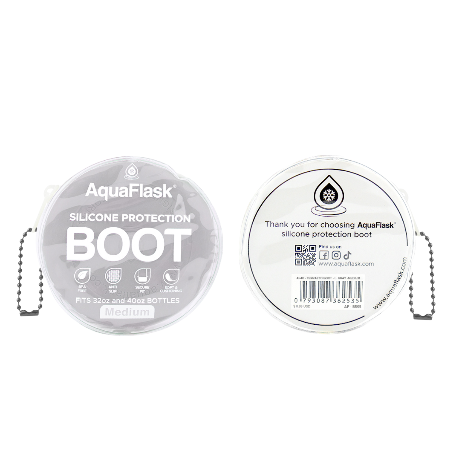 Boot Terrazzo Medium Light Gray