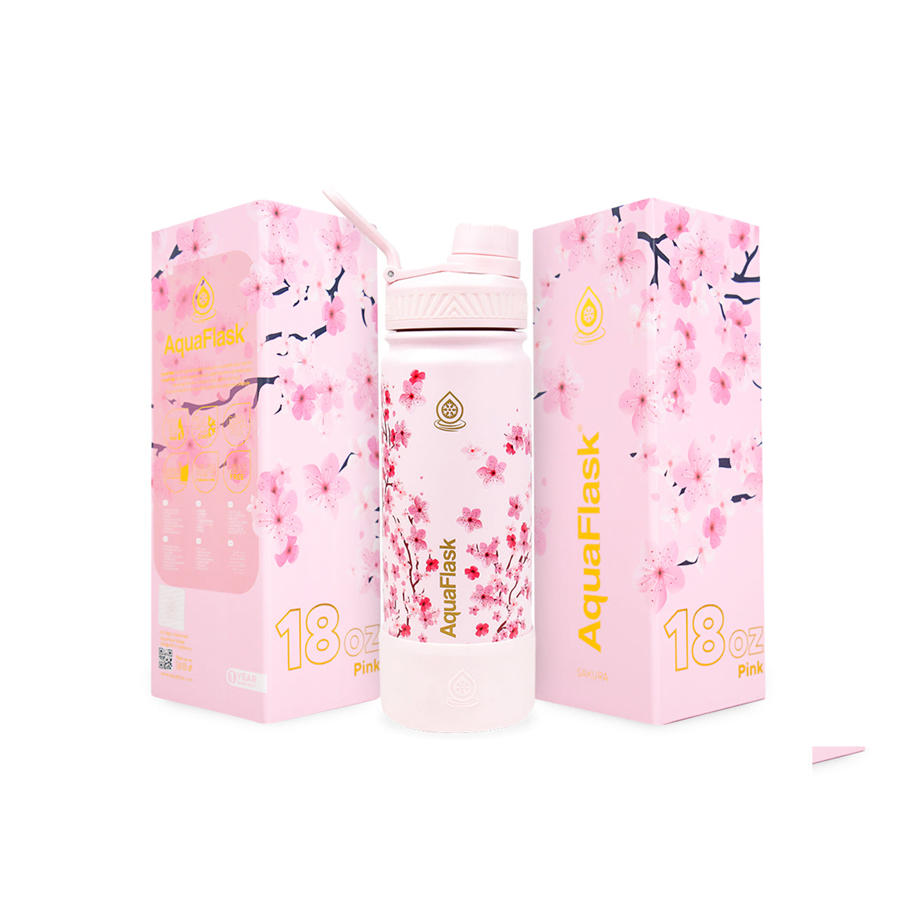 Sakura 18oz Pink