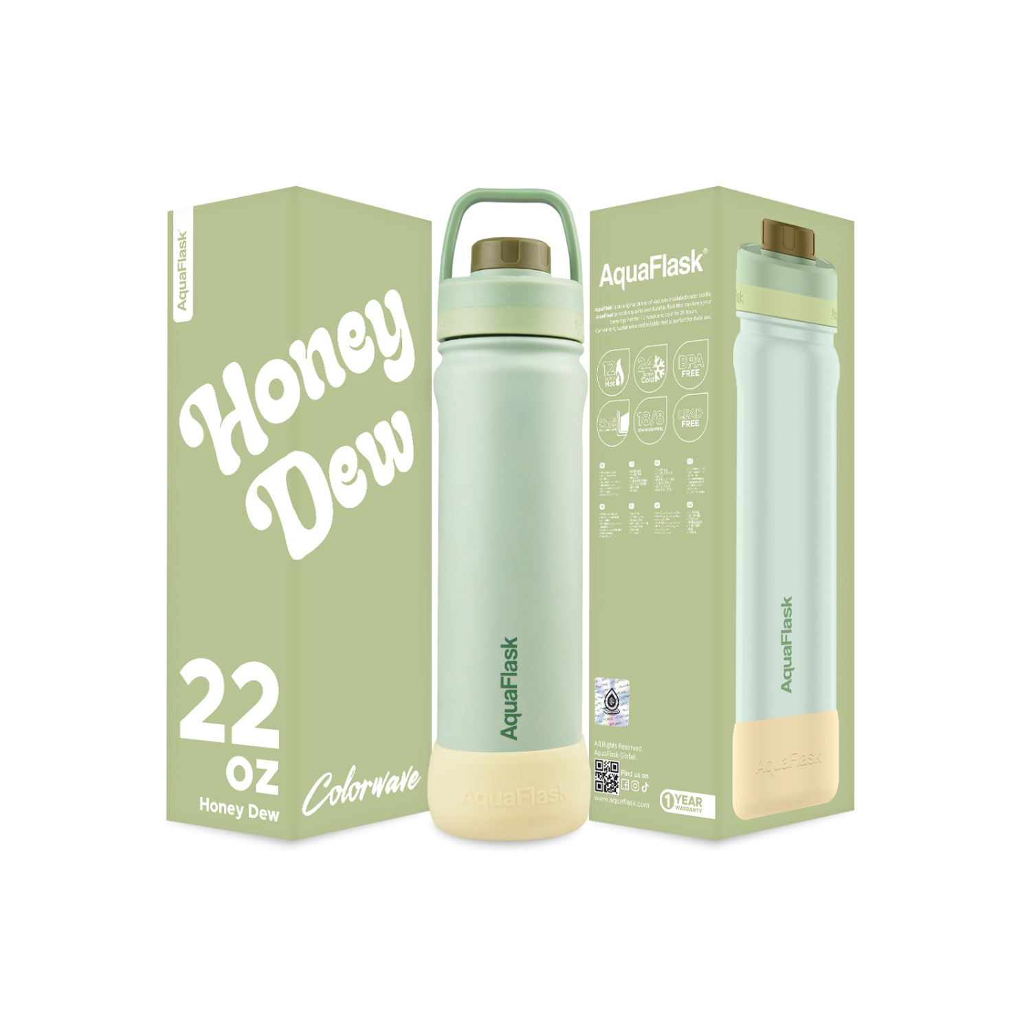 Color Wave 650ml (22oz) Honey Dew