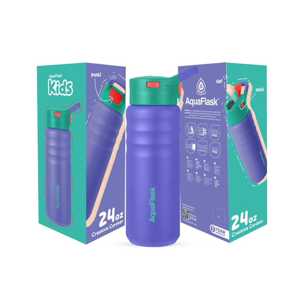 Kids Straw Sip 710ml (24oz) Creative Curator