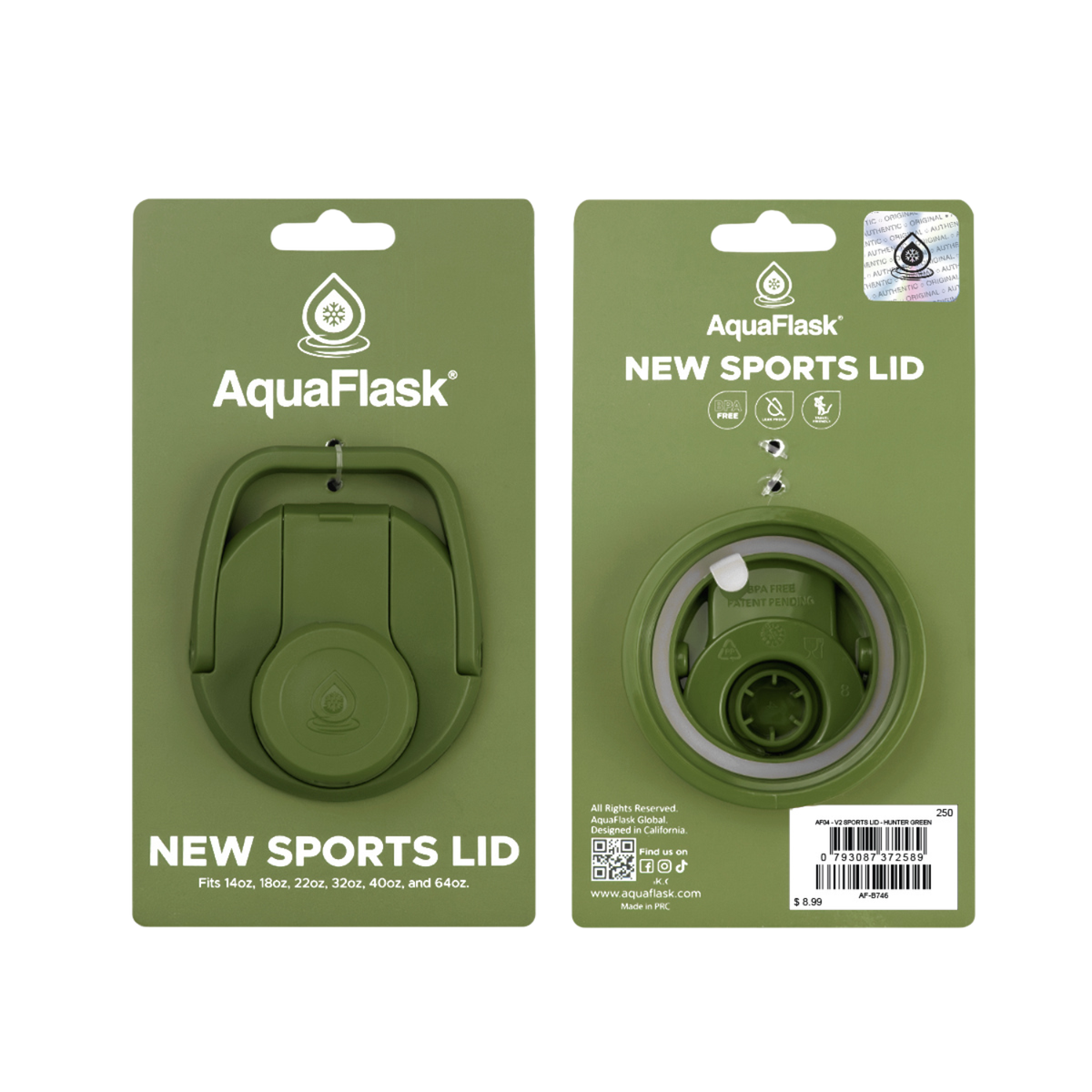 Core Active Lid Hunter Green