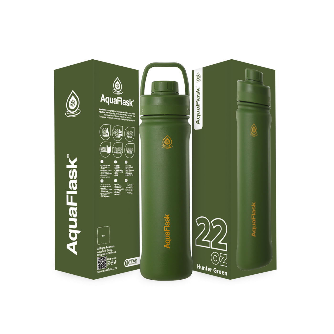 Core Active 22oz Hunter Green