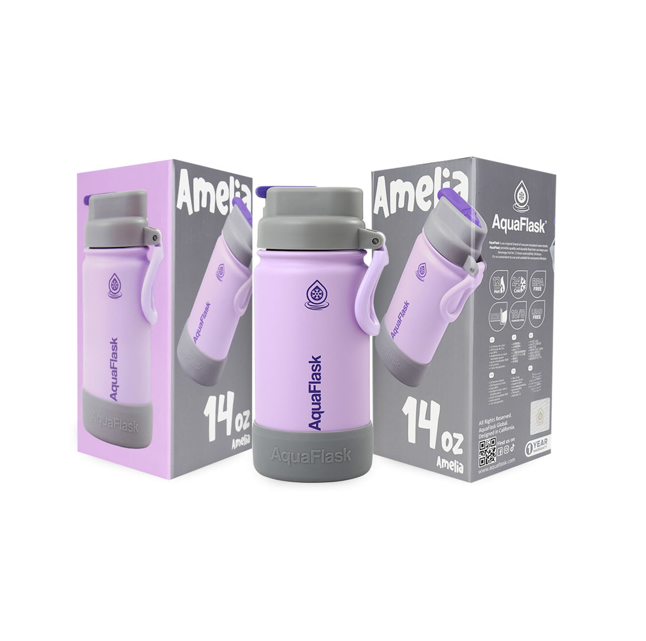Kids Flipsip 14oz Amelia