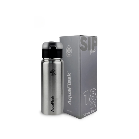 Sip 18oz Silver Steel