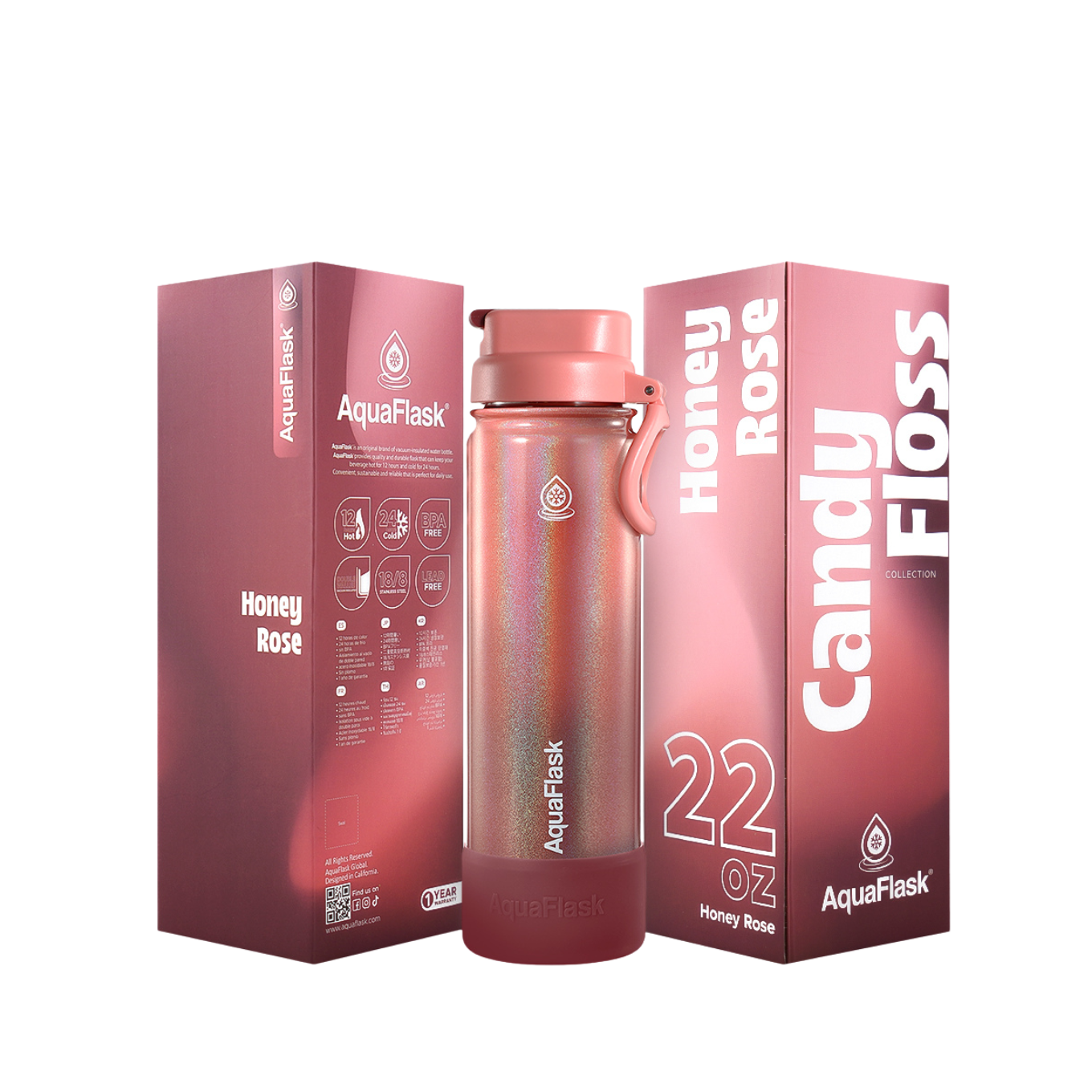 Candy Floss 22oz Honey Rose