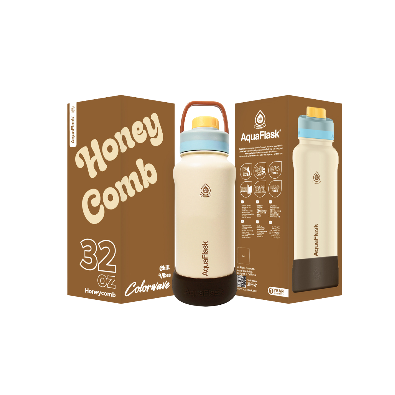 Color Wave 32oz Honey Comb