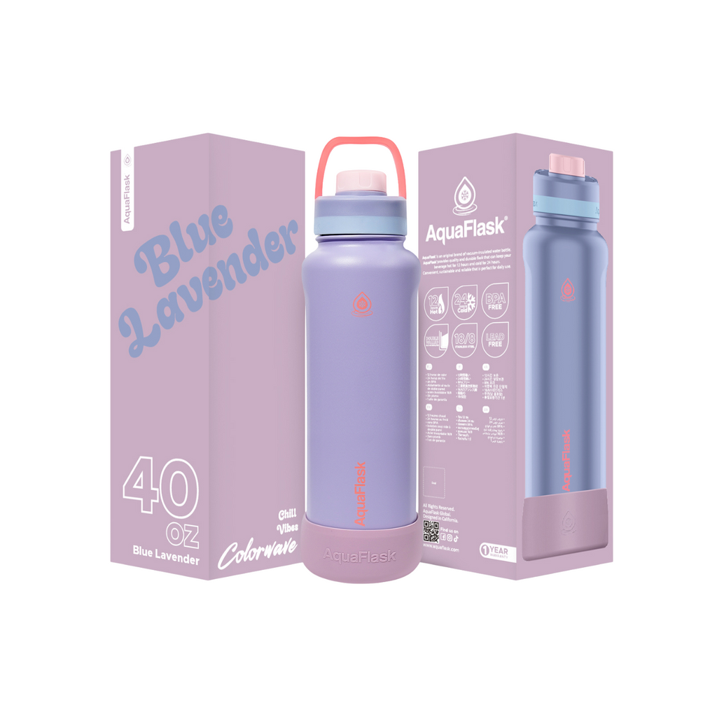 Color Wave 40oz Blue Lavander