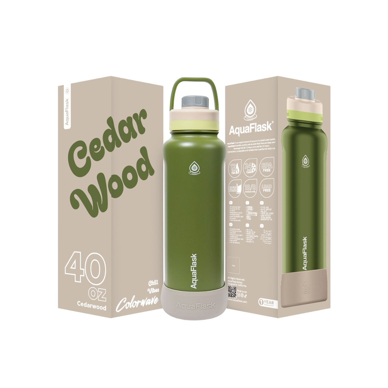 Color Wave 40oz Cedarwood