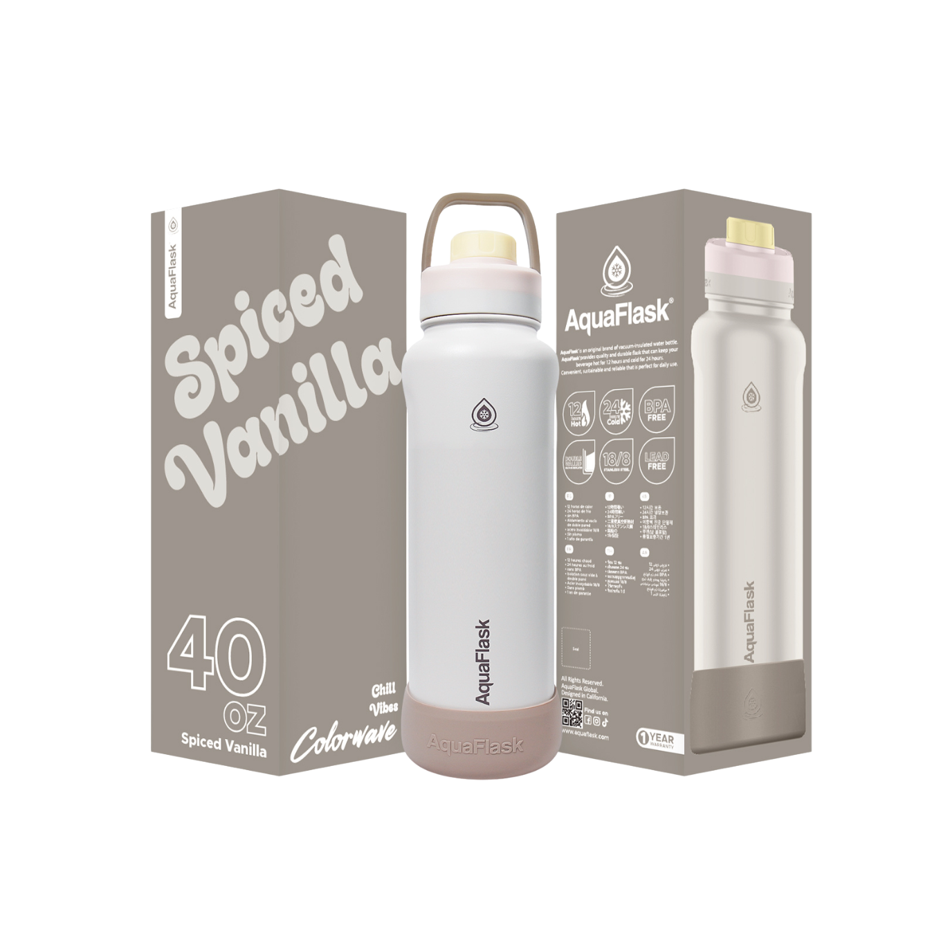 Color Wave 40oz Spiced Vanilla