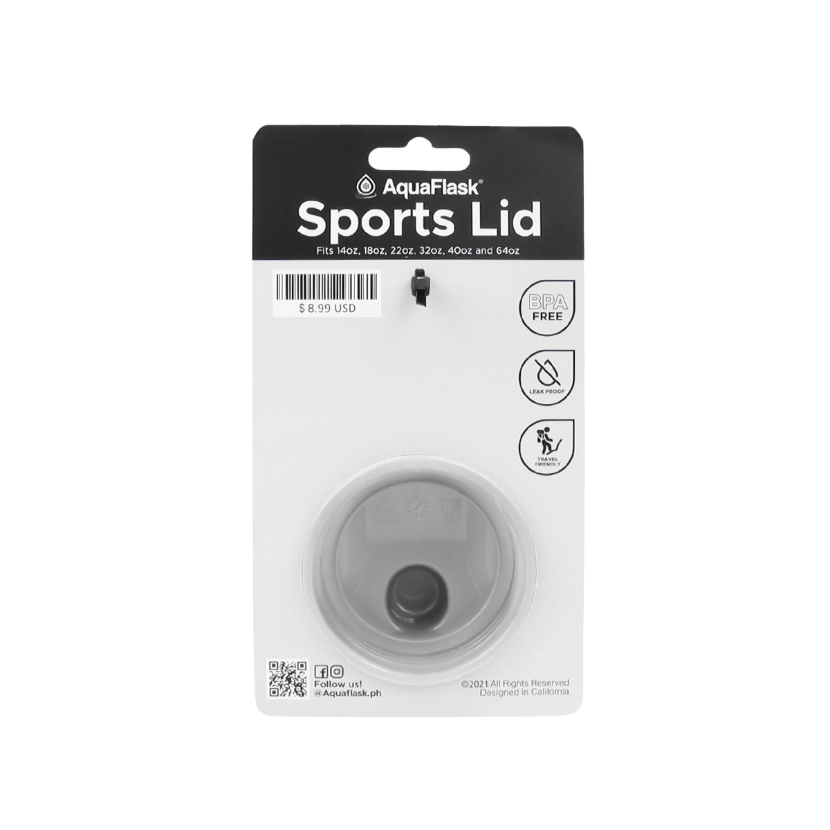 Core Series Lid Arctic White