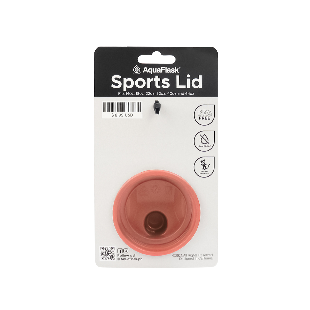 Core Series Lid Plumpy Peach