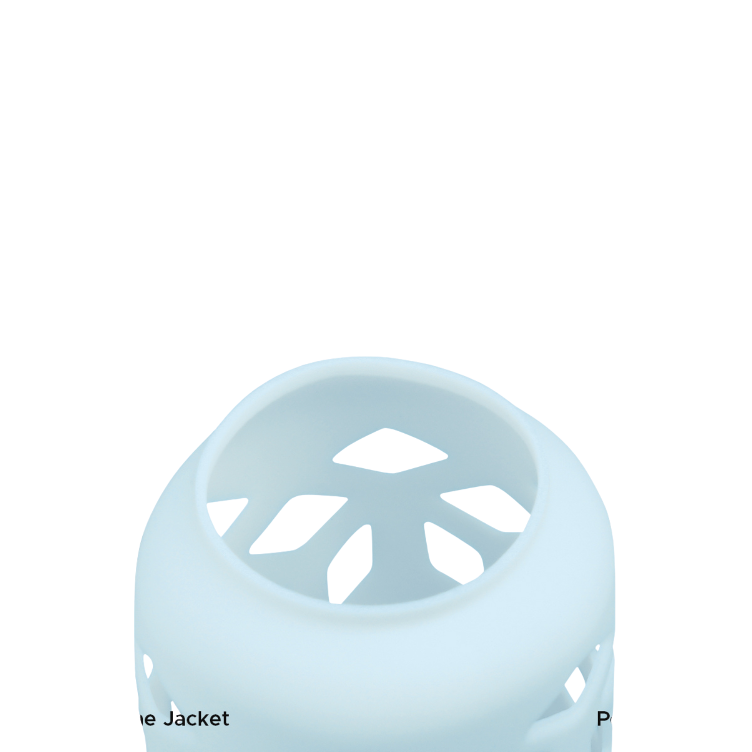 Silicone Jacket 32oz Powder Blue