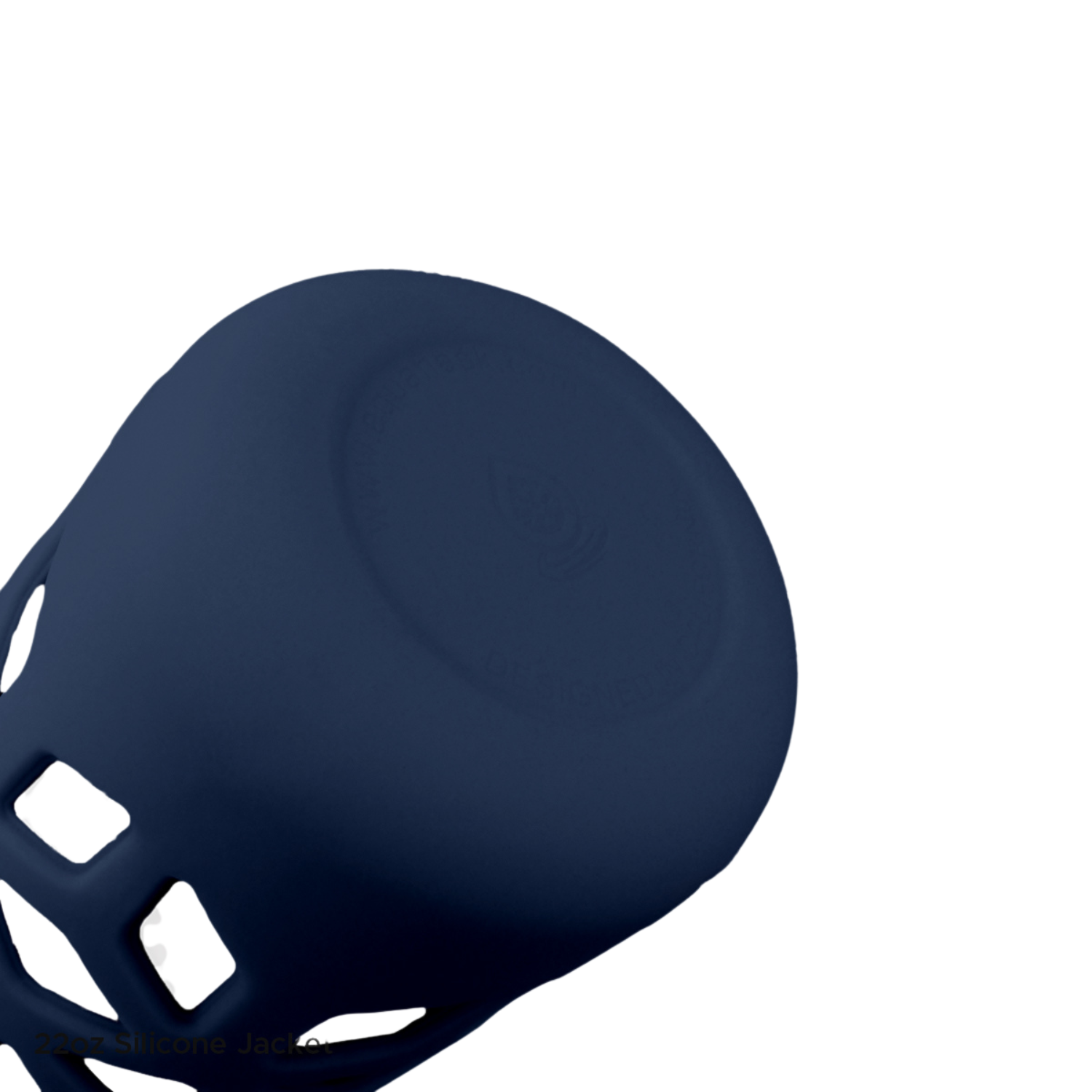 Silicone Jacket 22oz Cobalt Blue