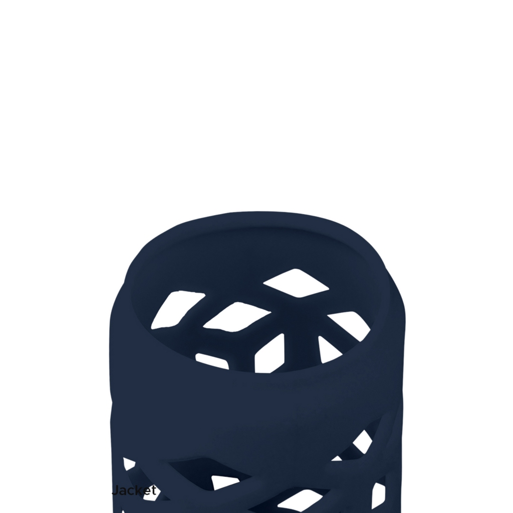 Silicone Jacket 22oz Cobalt Blue