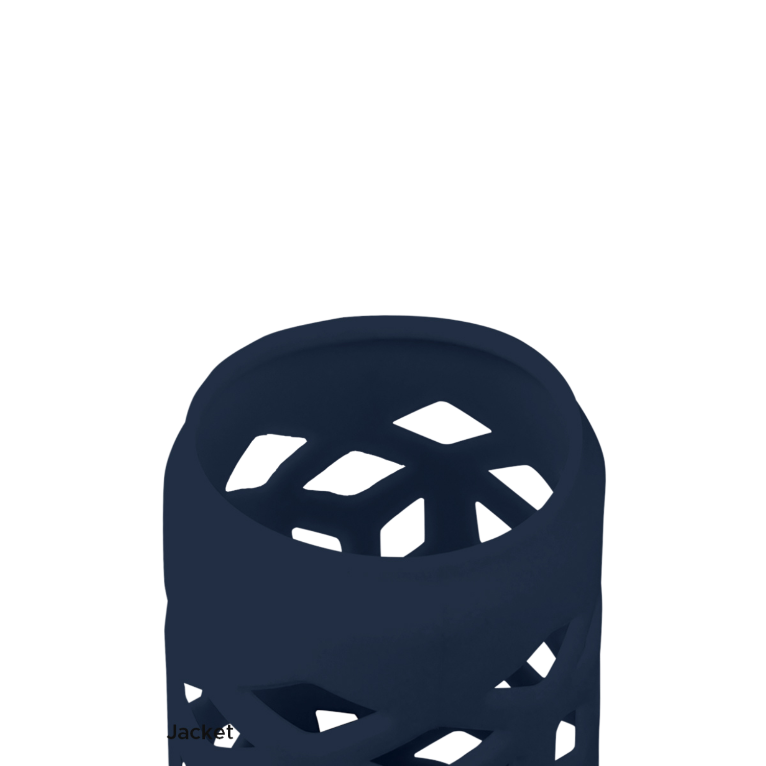 Silicone Jacket 22oz Cobalt Blue