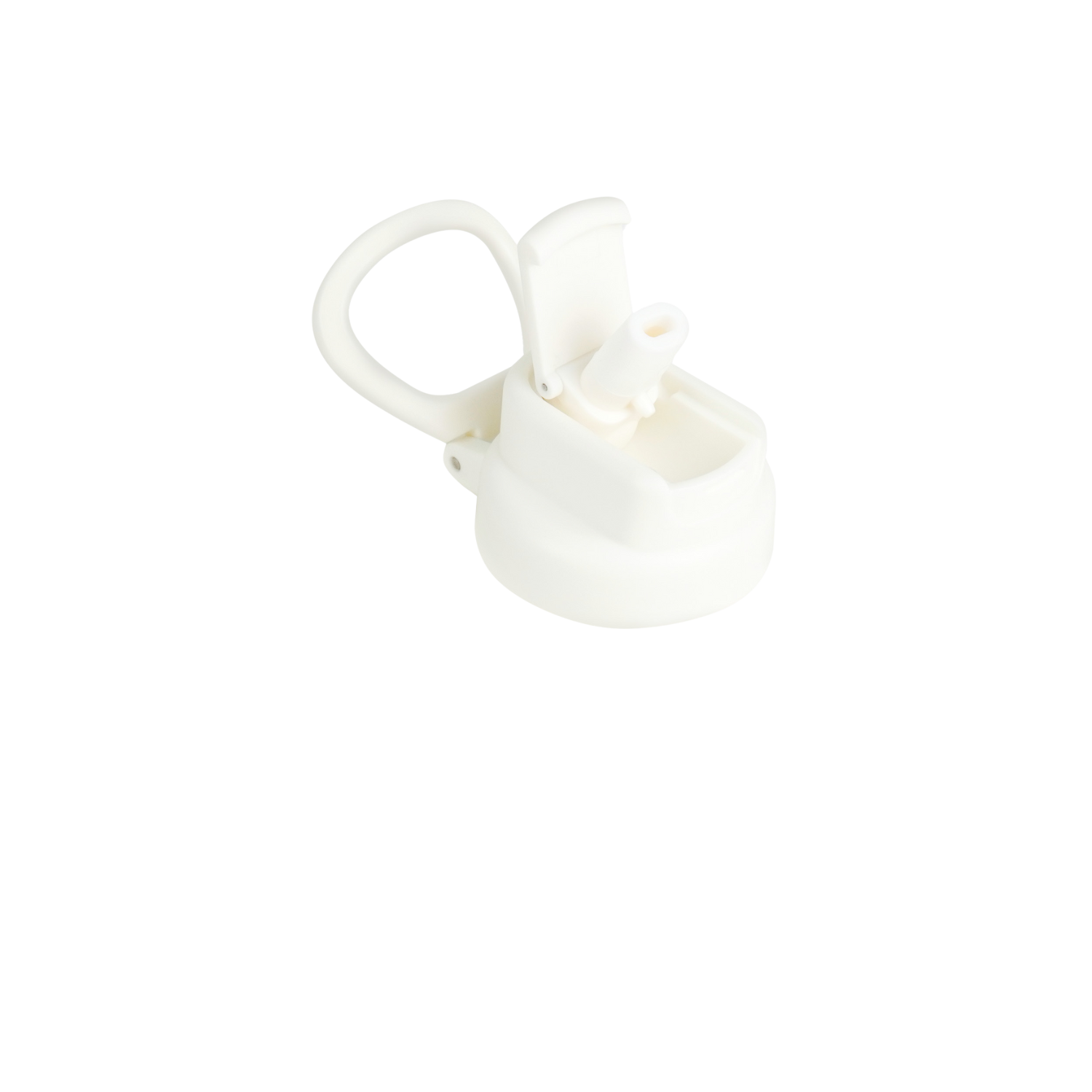 Straw Lid Arctic White