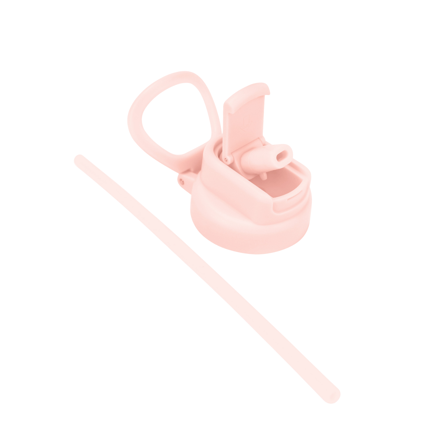 Straw Lid Ballet Pink