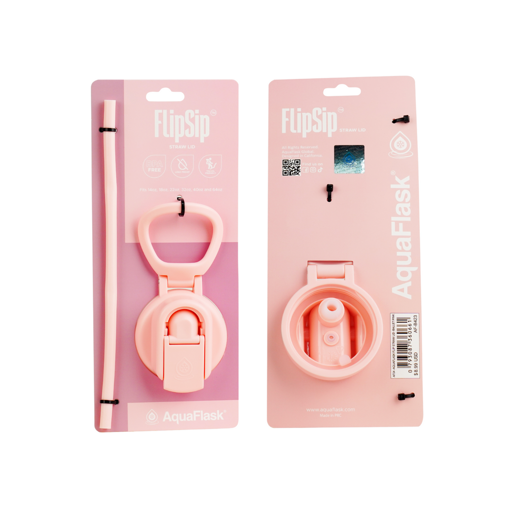 Straw Lid Ballet Pink