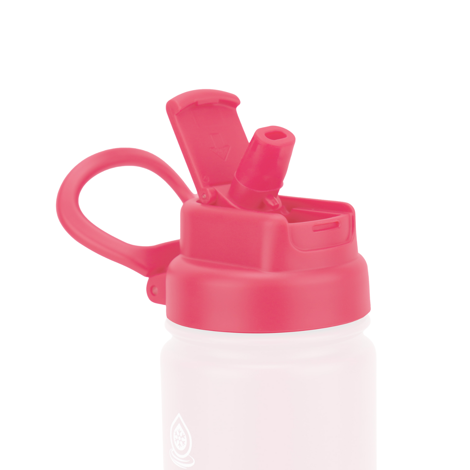 Straw Lid Flamingo