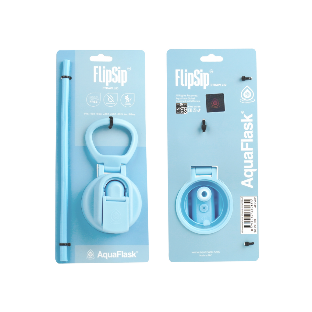 Straw Lid Powder Blue