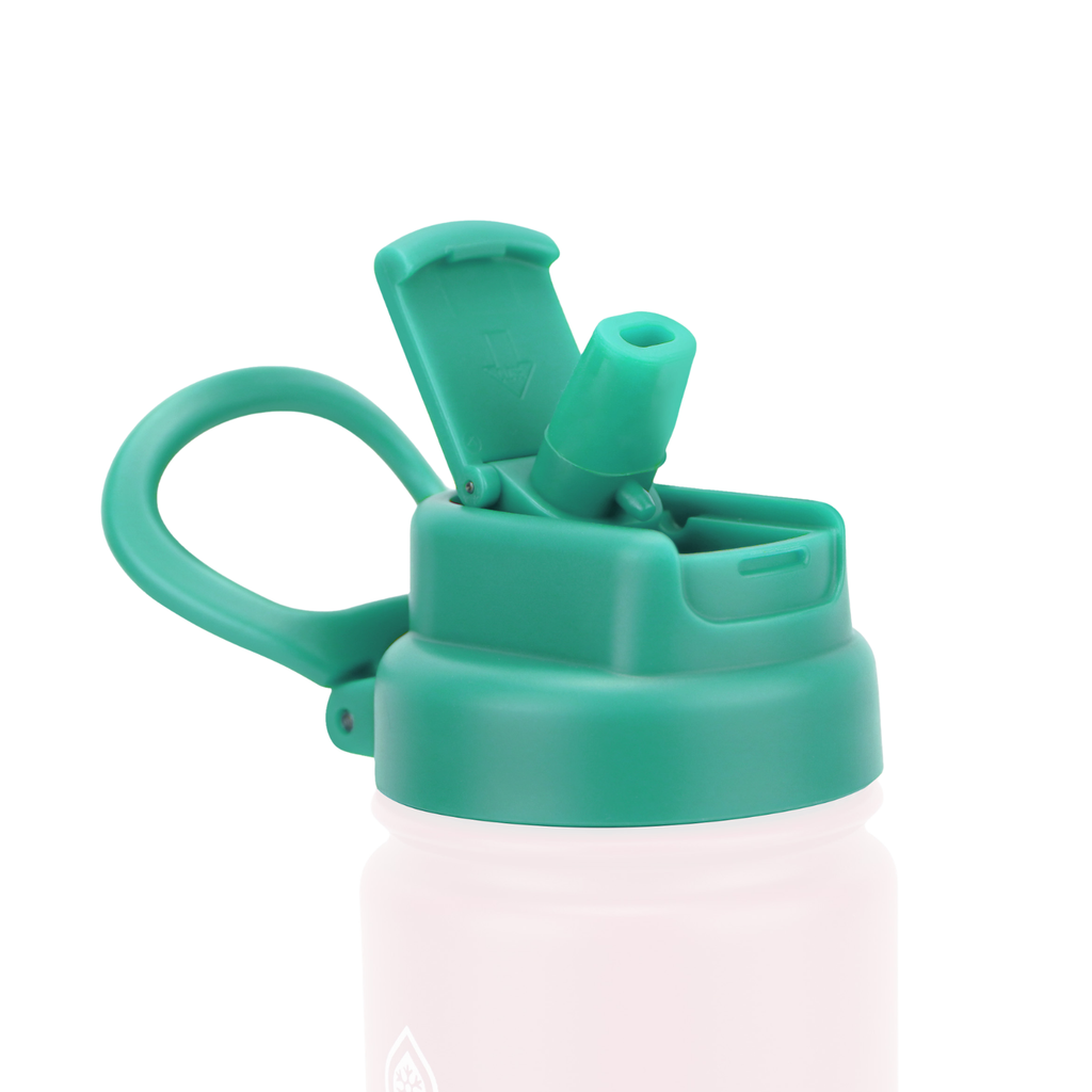 Straw Lid Aquamarine
