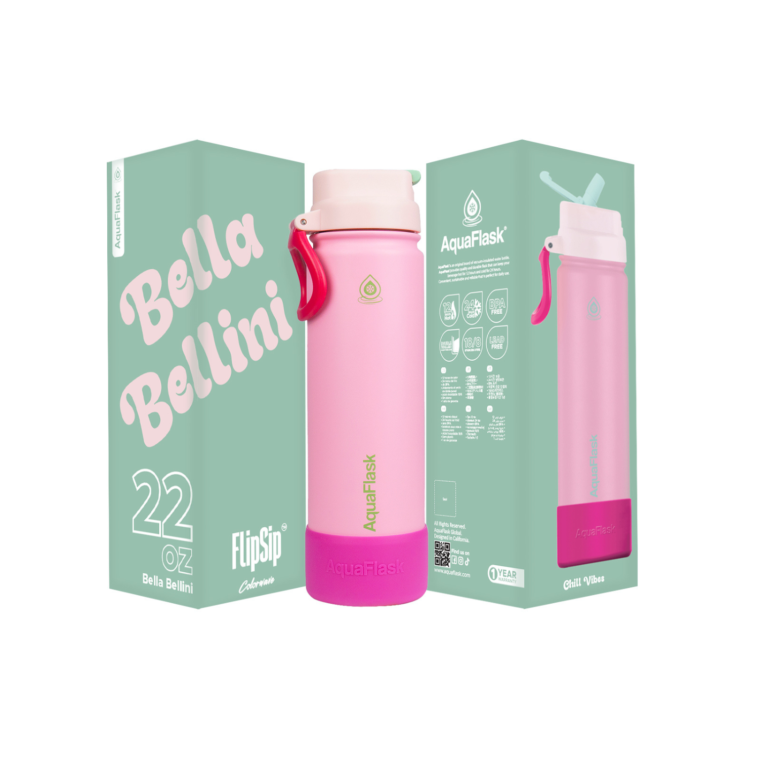 Colorwave Flip Sip 22oz Bella Bellini