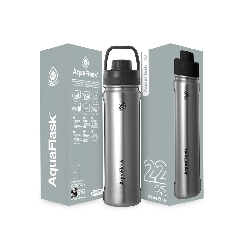 Core Active 22oz Silver Steel