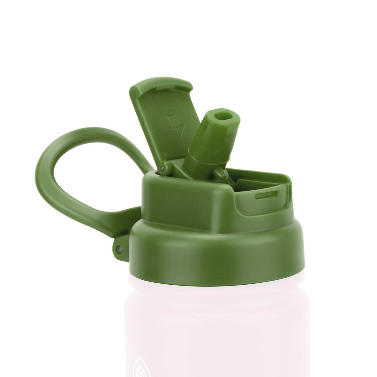 Straw Lid Hunter Green