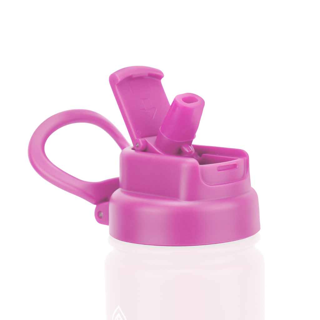 Straw Lid Sorbet Pink