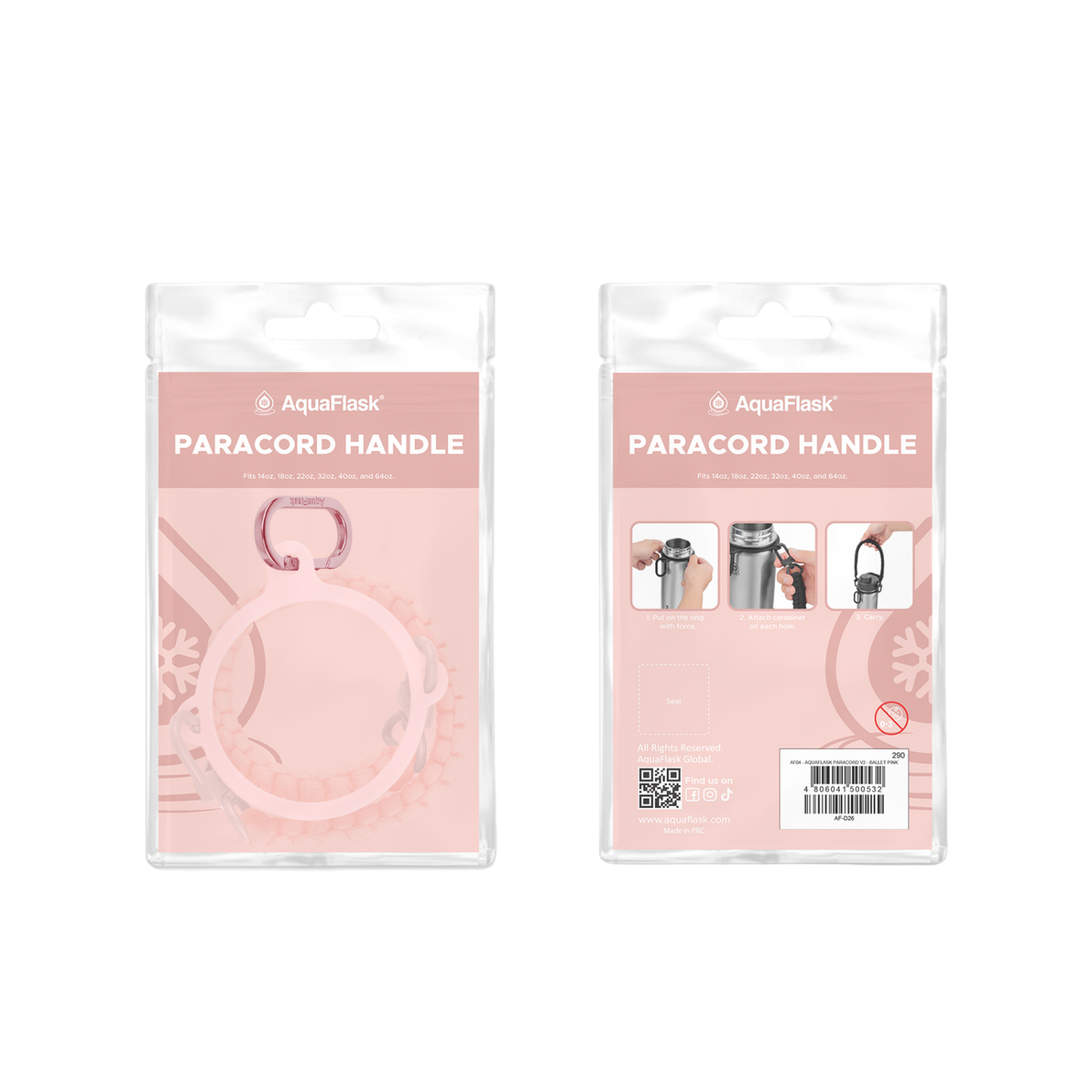 Paracord V2 Ballet Pink