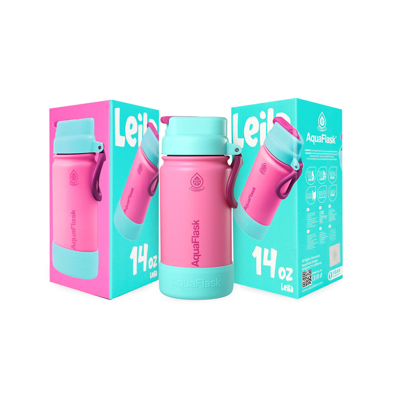 Kids Flipsip 14oz Leila