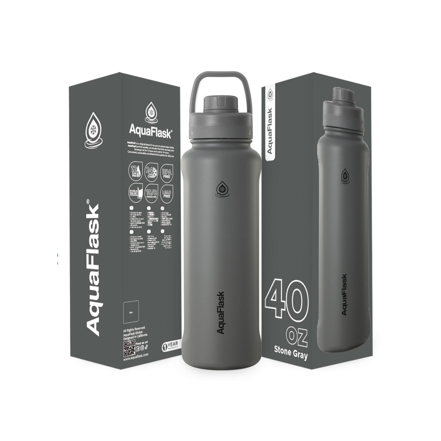 Core Active 40oz Stone Gray