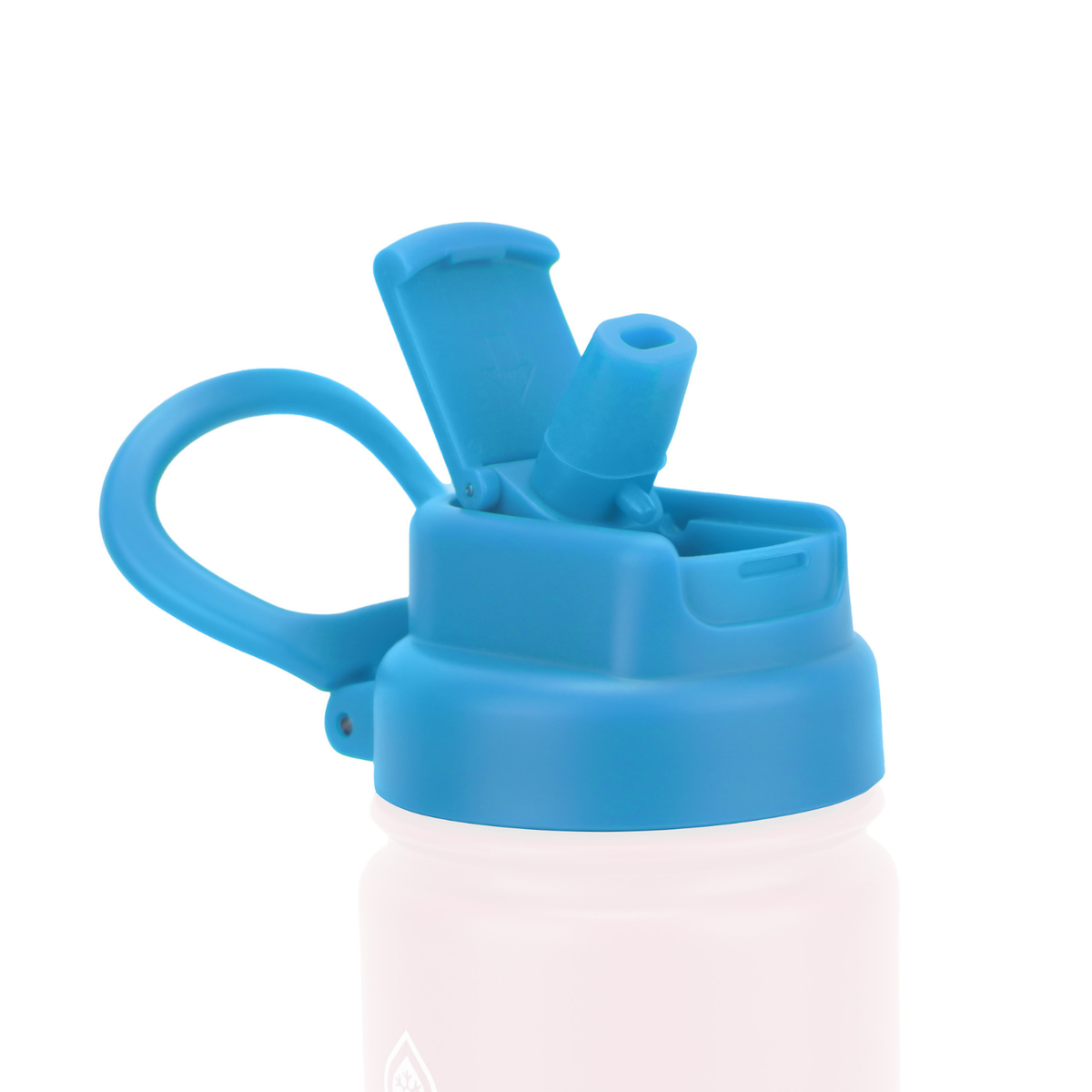 Straw Lid Malibu Blue